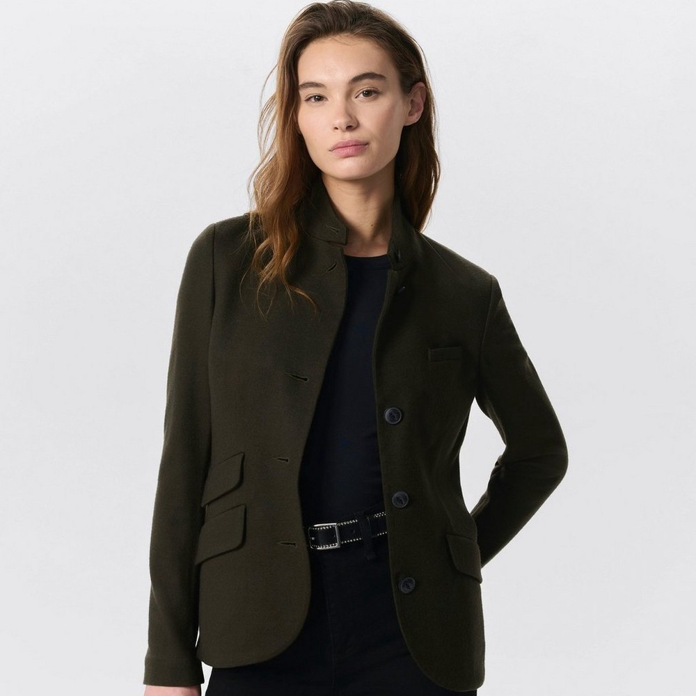 NEW, Rag & Bone Slade Wool Blazer in Army Green